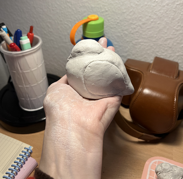 sculpture oiseau clara